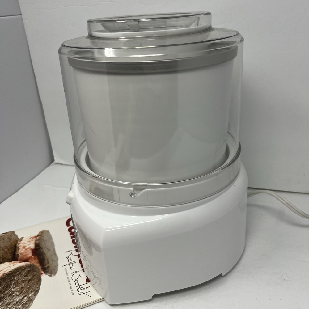 Cuisinart ICE-21 Frozen Yogurt-Ice Cream and Sorbet Maker - White Tested - Picture 5 of 9
